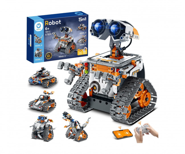 Sillbird Technik Robot 5-в-1 з робототехнічним набором та пультом дистанційного керування